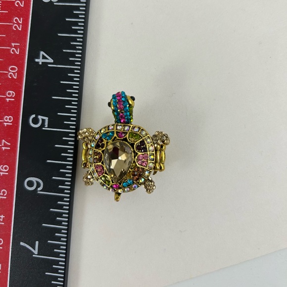 Sparkly turtle ring - Picture 4 of 4